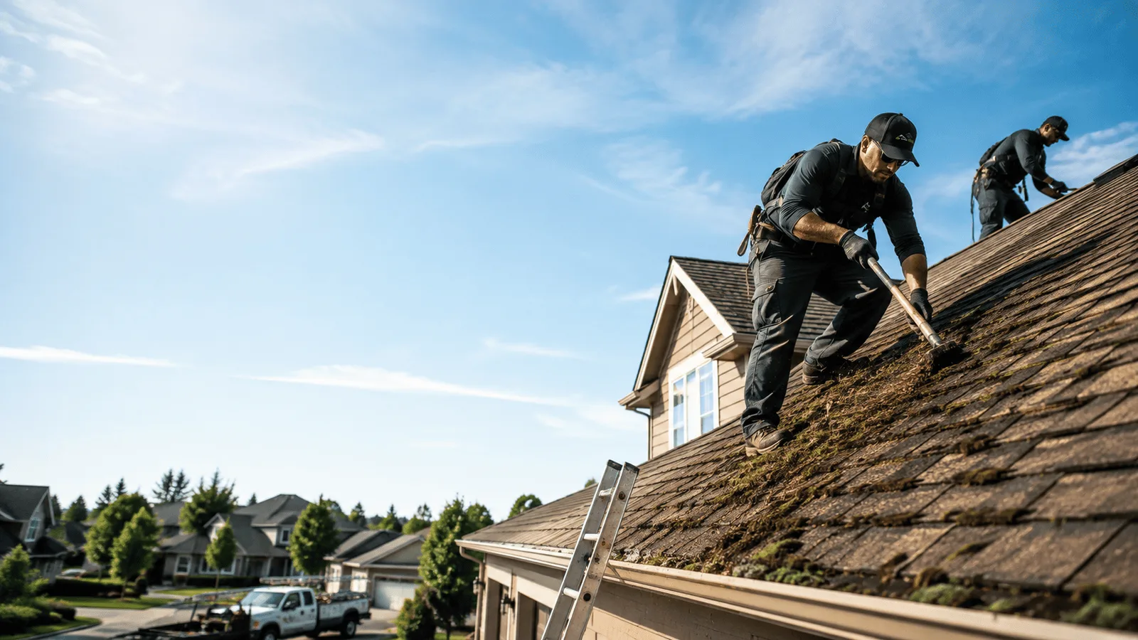 Roof Moss Removal in Charles Town, WV near me